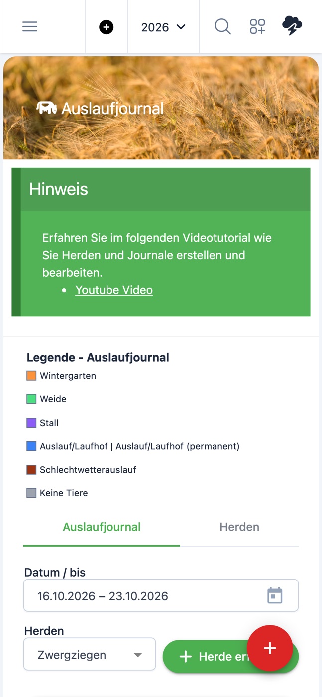 Auslaufjournal
