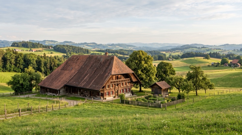 Bauernhof im Berner Mittelland